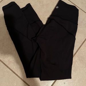 Black Lululemon size 2 leggings